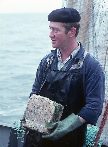 Afbeelding visser K.J. Bout - 1970